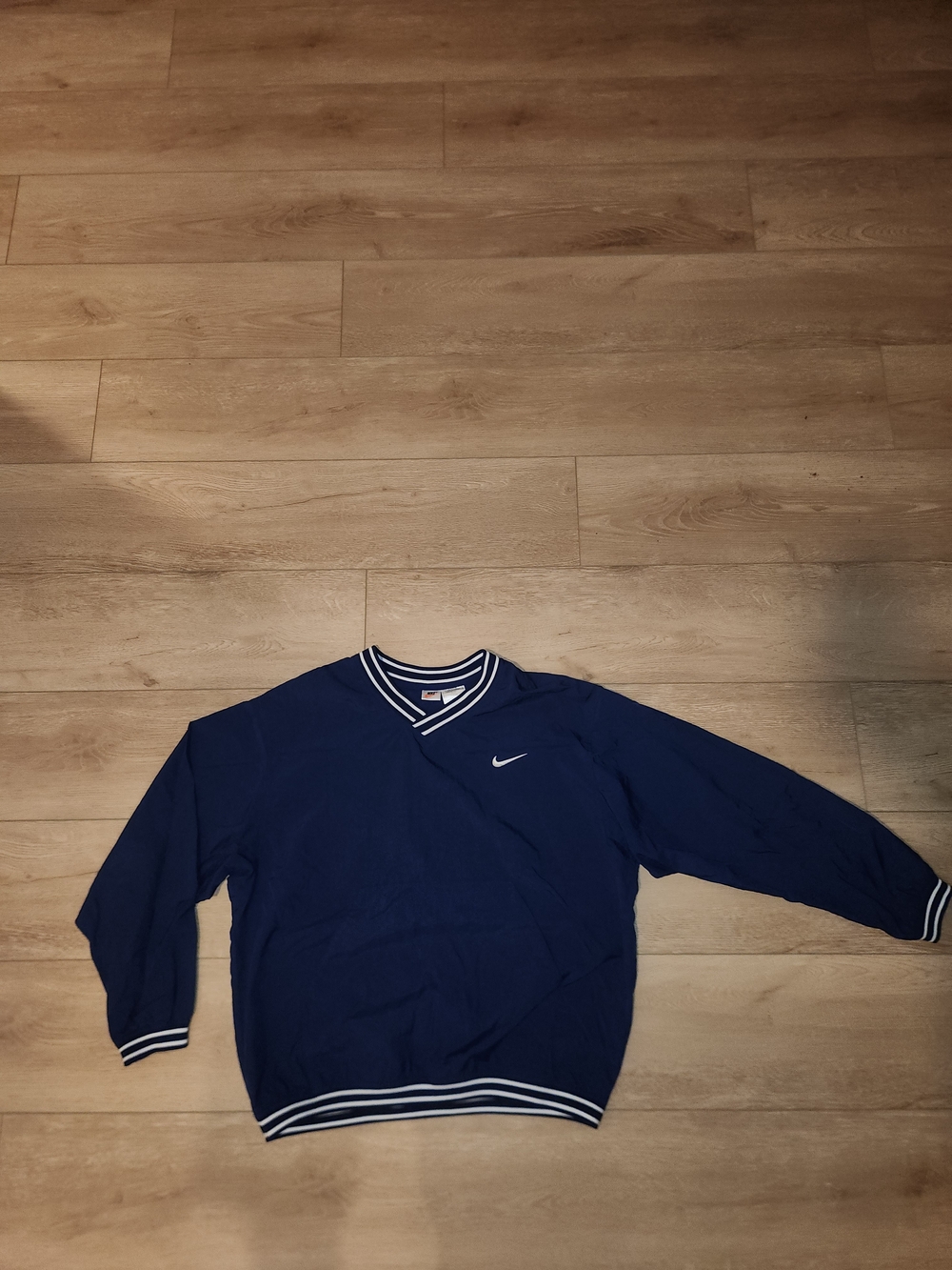 Vintage Y2K Nike Red Tag Men's Size Xtra Large Navy Blue Embroidered Swoosh Good
